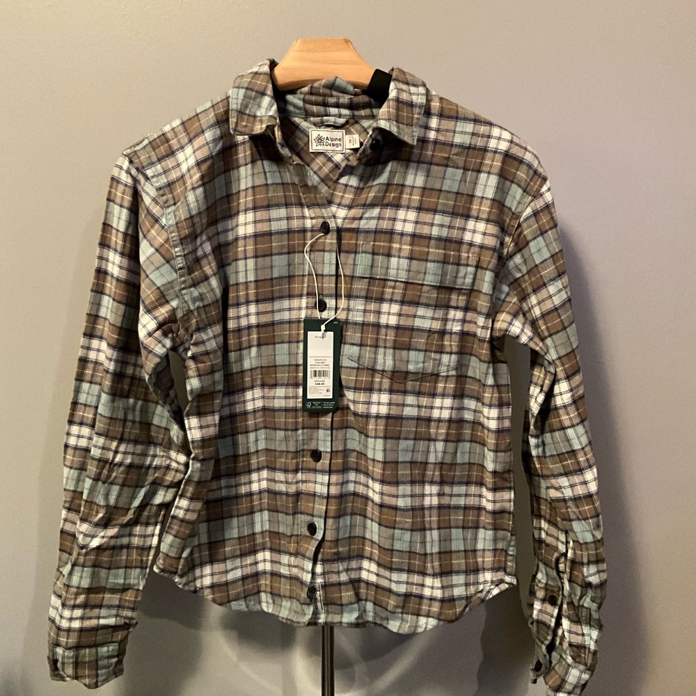 Alpine Design Midweight Flannel Button Down Shirt